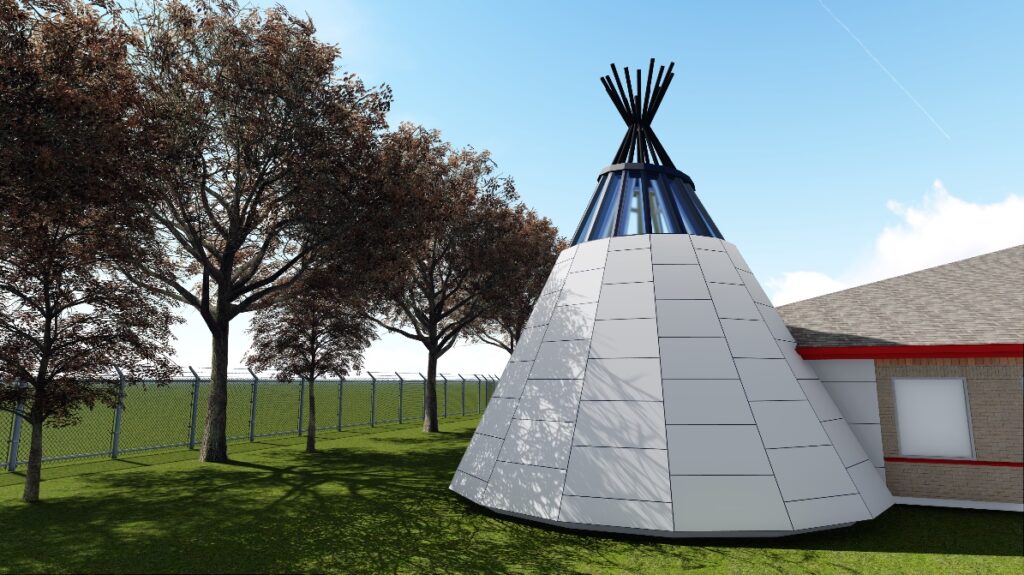 Maskwacis Young Spirit Winds Health Centre Restoration