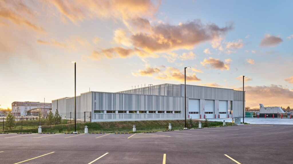 Blatchford Fire Station 8 in Edmonton, AB - Photo: Christophe Benard Photography - Edmonton & Calgary Architectural Photographer